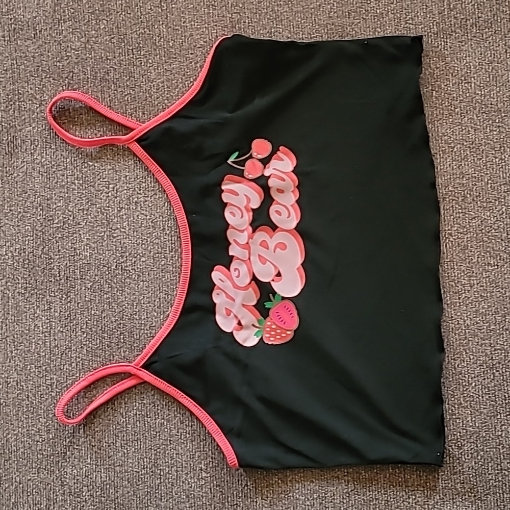 Strawberry cherry Crop Top new Strawberry cherry Crop Top new y2k